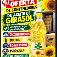 Se vende contenedor de aceite de girasol Aloy de 900ml cada pomo. - Img 58015540