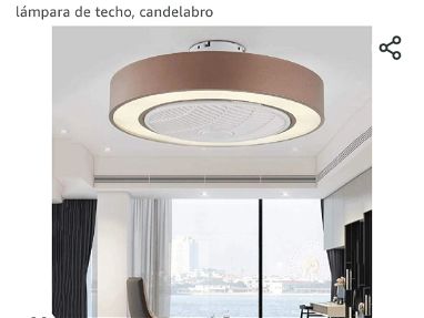 LAMPARAS LED CON VENTILADOR IMPORTADAS - Img 65074606