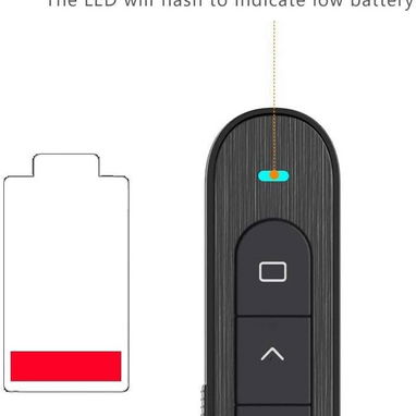 🖥️​ PUNTERO LASER + CONTROL DE DIAPOSITIVAS PRESENTACIONES 🖥️​ USB 🖥️​  5.887.23.60 - Img 120700146