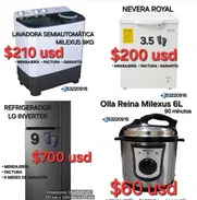 ‼️Electrodomésticos con factura, mensajería y garantía real‼️ - Img 48390368