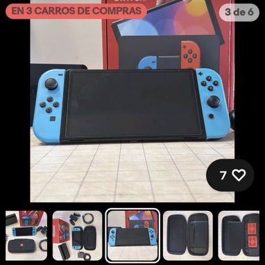 Nintendo Switch oled Pirateada  256 Gb  VEDADO - 2/3