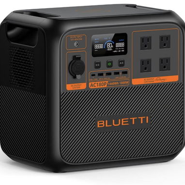 Bluetti AC180P 1440Wh + Panel Solar plegable 200W - 3/4