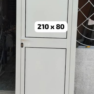 Puertas de aluminio con cristal y melamina exterior y interiores - Img 122356567