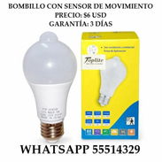 BOMBILLO CON SENSOR DE MOVIMIENTO, ENTREGA DE FACTURA, VARIEDAD DE ELECTRODOMÉSTICOS, ÚTILES DEL HOGAR, ETC - Img 54228127