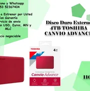 Disco Externo 4TB TOSHIBA CANVIO ADVANCE - Img 47380094