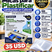 ⭐📢 ¡Micas para plastificar de alta calidad! 📢 - Img 57788876