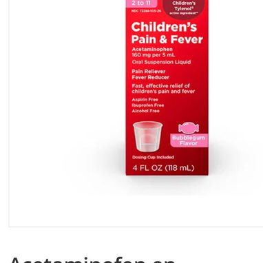 Acetaminophen en suspensión - Img 115473745