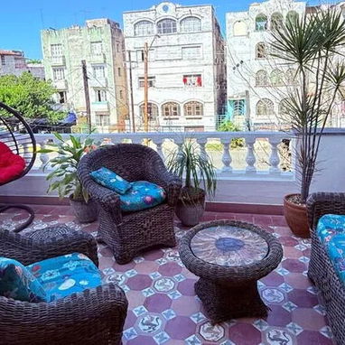 🏤Alquiler tiempo indefinido de apartamento de lujo 3 habitaciones en Vedado VED-014A - 8/10