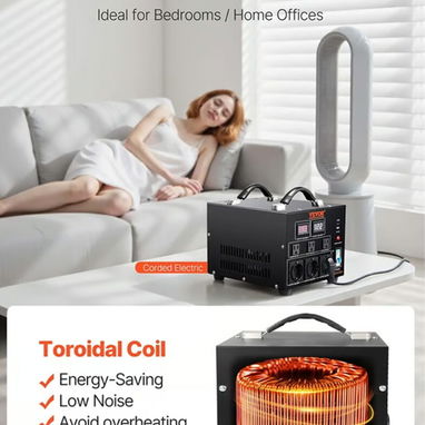 Convertidor VEVOR de voltaje 5000 W 110~220 volt - 4/8