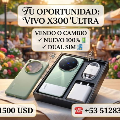 Vendo o cambio , VIVO X300 ULTRA , NUEVO EN CAJA , DUAL SIM , 51283035 - Img 123134044