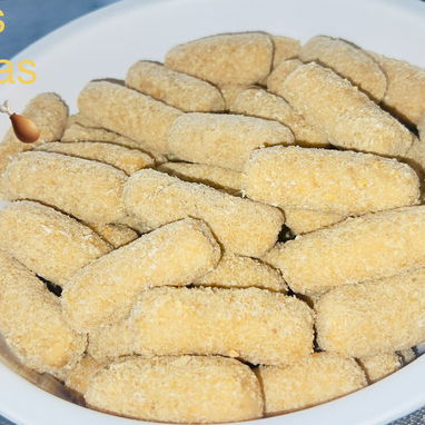 Combo de 50 croquetas súper Calidad + 4L de ensalada fría al gusto pollo o atún - Img 123793231