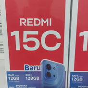 Redmi 15C 6+6/128 y Redmi 15C (8+8 GB RAM -256 GB) gb cover uncluido 0km 6000 mah bateria sellado caja nailon garantia - Img 52883953