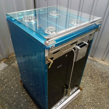 Cocina de gas 4 hornillas y Horno Milexus Encendido Magneto, Tapa de Cristal y Acero Inoxidable Precio $250 USD Transp - Img 124540735