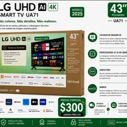 LG de 43” 4K UHD televisor inteligente ( 2025 ) con IA incluido Smart TV - Img 55372496