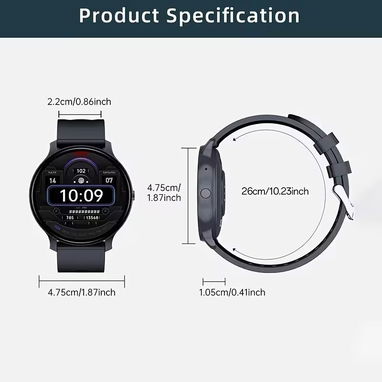Smartwatch 2025 Pantalla HD 1.28" – Llamadas BT y Más... - 4/5