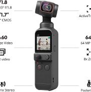 Vendo DJI Pocket 2 CREATOR COMBO cámara de bolsillo 4k estabilizada - Img 46124953