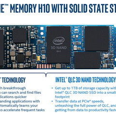 ⚡ ¡EN VENTA! - 50USD - Intel Optane H10 – M.2 NVMe SSD 32GB/512GB TEL5266I337 - Img 120011329