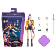 Mattel Netflix KPop Demon Hunters HUNTR X Rumi with Accesories Swappable Faces Hands 15 cm - Img 58335295