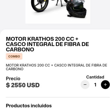 OFERTAZO!! MOTO + CASCO INTEGRAL!!! - Img 123578583