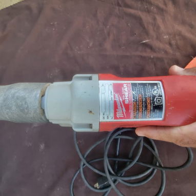 Tijera eléctrica para chapa y tejas - 3/3