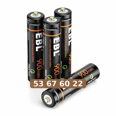 Pilas Recargables AA - 2/3