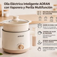 Mini Olla Eléctrica AORAN con Vaporera (1.5 L / 50.7 oz) - Img 56486810