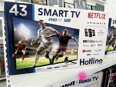 Smart TV HOTLINE 43 pulgadas 470 USD - Img main-image