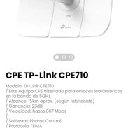 CPE TP-Link CPE710 Modelo: TP-Link CPE710 - Img 56530688