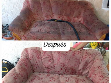Limpieza de muebles tapizados con sistema.de vapor - Img main-image