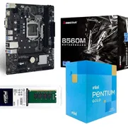 ❇️KIT 11NA GEN | BIOSTAR B560MHP 2.0 | PENTIUM GOLD G6405 4.10GHz 4MB | 8GB RAM 2666✨🆕TODO NUEVO EN SU CAJA☎️50136940 - Img 47223712