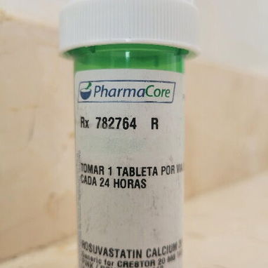 ❤️Aspirina 81mg, Atorvastatina 80mg, Rosuvastatina 20mg, Losartan 25mg,❤️ importado de EEUU - 3/4