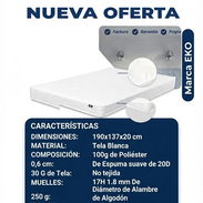 Colchones Matrimoniales EKO 180 USD - Img 57056443