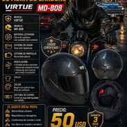 🏍️ COMBINA VOLTAJE Y SEGURIDAD 🏍️ CASCO INTEGRAL DE FIBRA CERTIFICADO. MENSAJERIA Y FACTURA. 📲 54833699 - Img 55756533