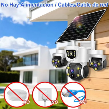 Cámara de Seguridad Solar 2NLF de 18MP/videovigilancia exterior - Img 122756043