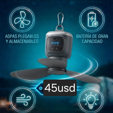 Ventilador recargable - 2/2