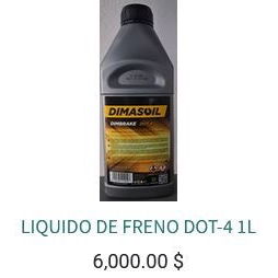 LIQUIDO DE FRENO DOT3 Y DOT4 - Img 118198481