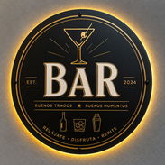 Cartel circular para bar - Img 57163469