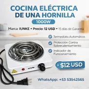 IUNKE / 1000W / Cocina Eléctrica - Img 55992862