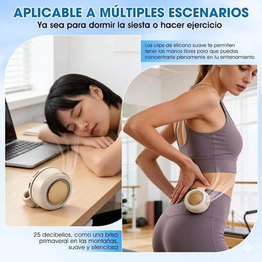 Ventilador portátil con clip - 2/8