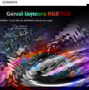 Mouse Gamer Ergonomico Rgb 6 Botones Mouse Alambrico - Img 49610477