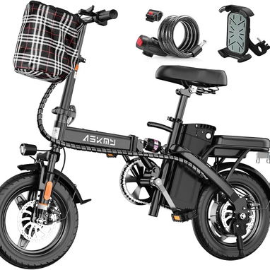 Bicicleta electrica ASKMY - 3/4