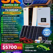 🔥⚡ KIT SOLAR 5KW COMPLETO – ¡INSTALADO Y FUNCIONANDO ANTES DE PAGAR! ⚡🔥 ☀️ ¿Cansado de los apagones? - Img 55791493