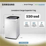 Lavadora automática Samsung 9 kg - Img 45664642