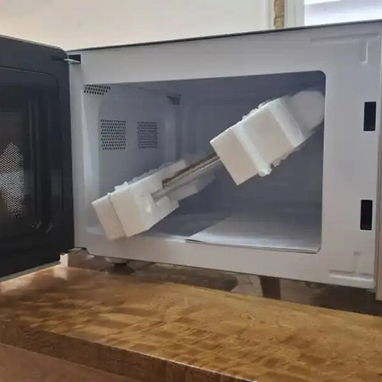 Microwave Marca Milexus 20 Litros Potencia de salida 700w precio $95 usd Transporte adicional Factura y garantía - 4/8