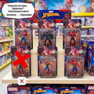 Figuras de acción spider Man todos los trajes - Img 56952031