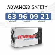Pilas 9V Recargables TENERGY - Img 57461730