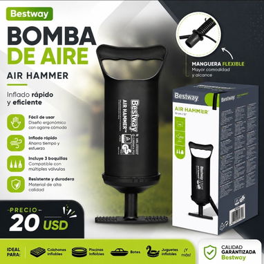 Bomba de aire. Tuerca de seguridad - 2/2