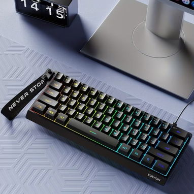 🔥 Teclado Gaming EWEADN Compacto RGB 🔥 - Img 124820509