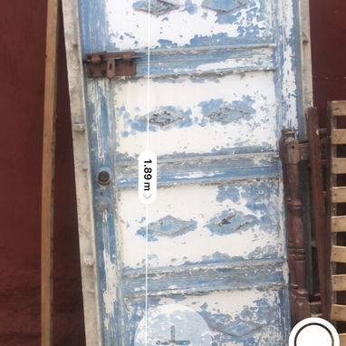Puerta de hierro con marco - Img 121939460