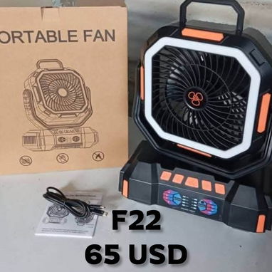 Ventilador Recargable F22 - 2/3